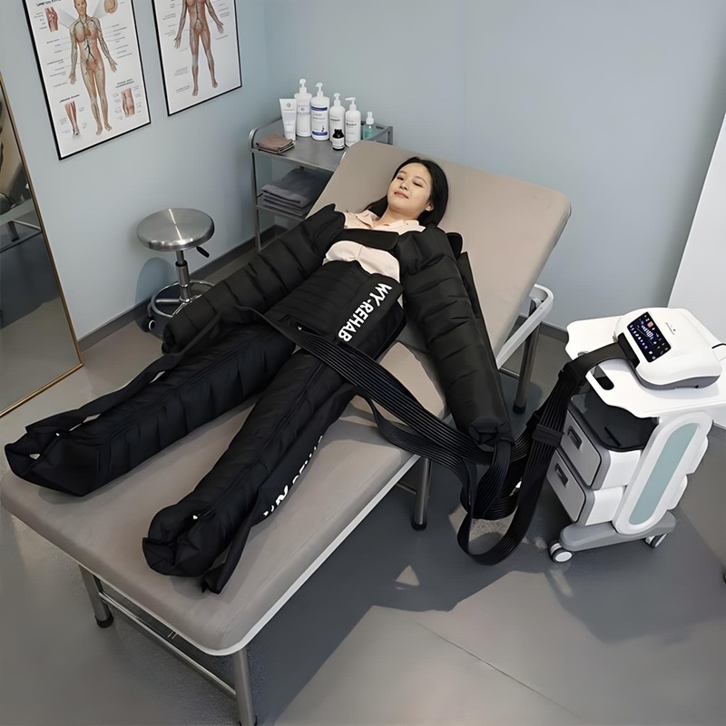 VU-IPC06 Medical Grade Full Body Air Compression Therapy System for Lymphatic Drainage