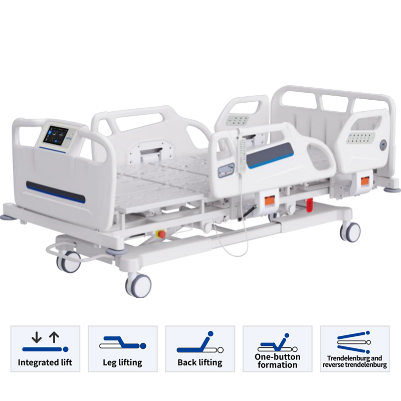 CM-EHB-5NE Multi-Functional Adjustable Electric Hospital Patient Bed
