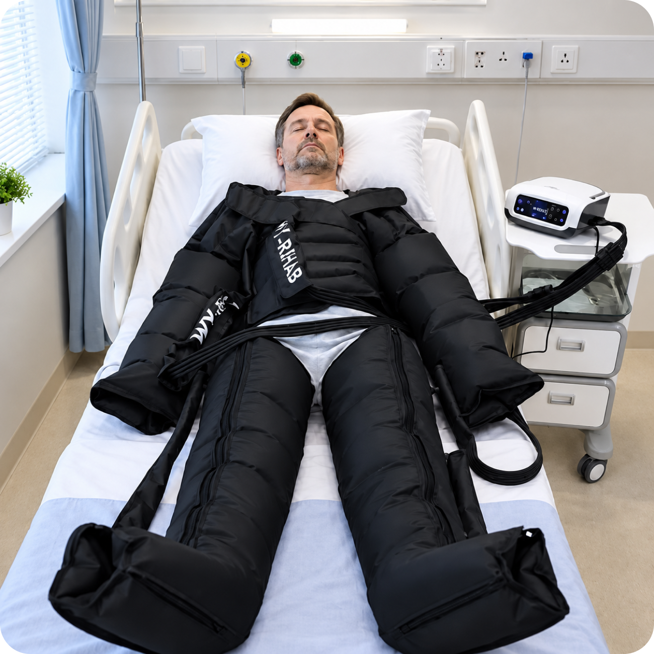 VU-IPC02 Full-Body Pneumatic Compression Therapy System