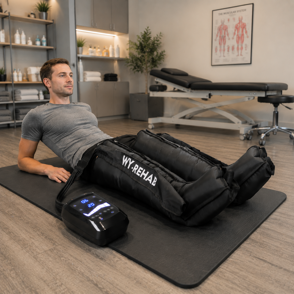 Wireless Portable Leg Compression Massager