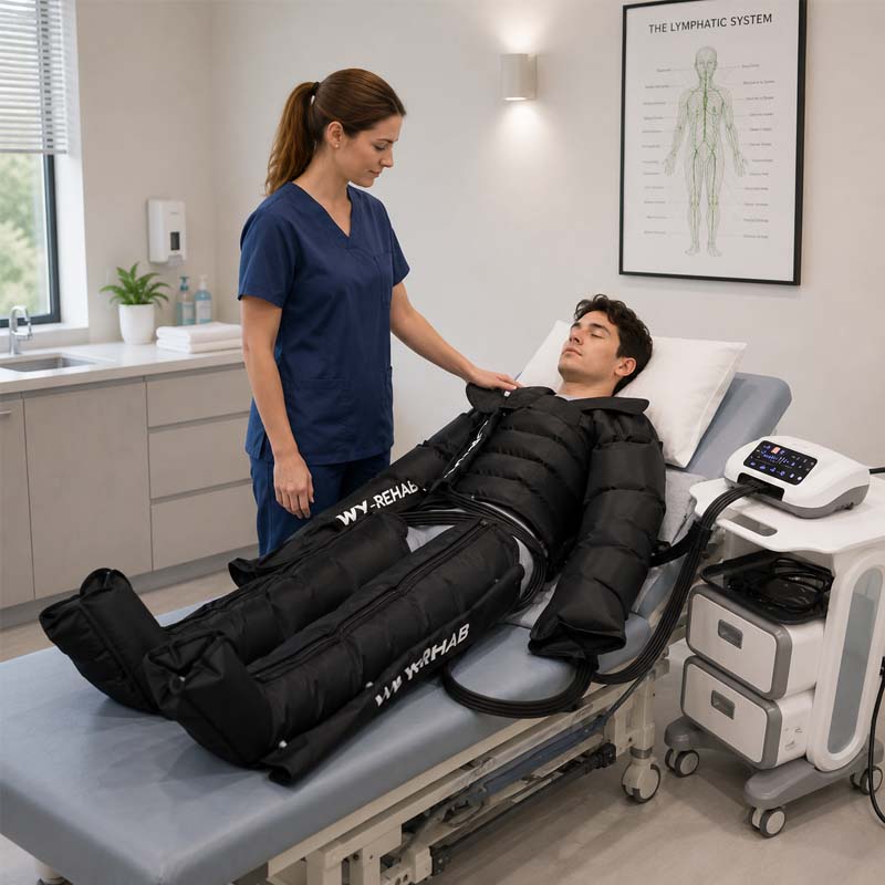 VU-NIPC02 CE-MDR Approved Whole Body Pneumatic Compression Therapy Machine