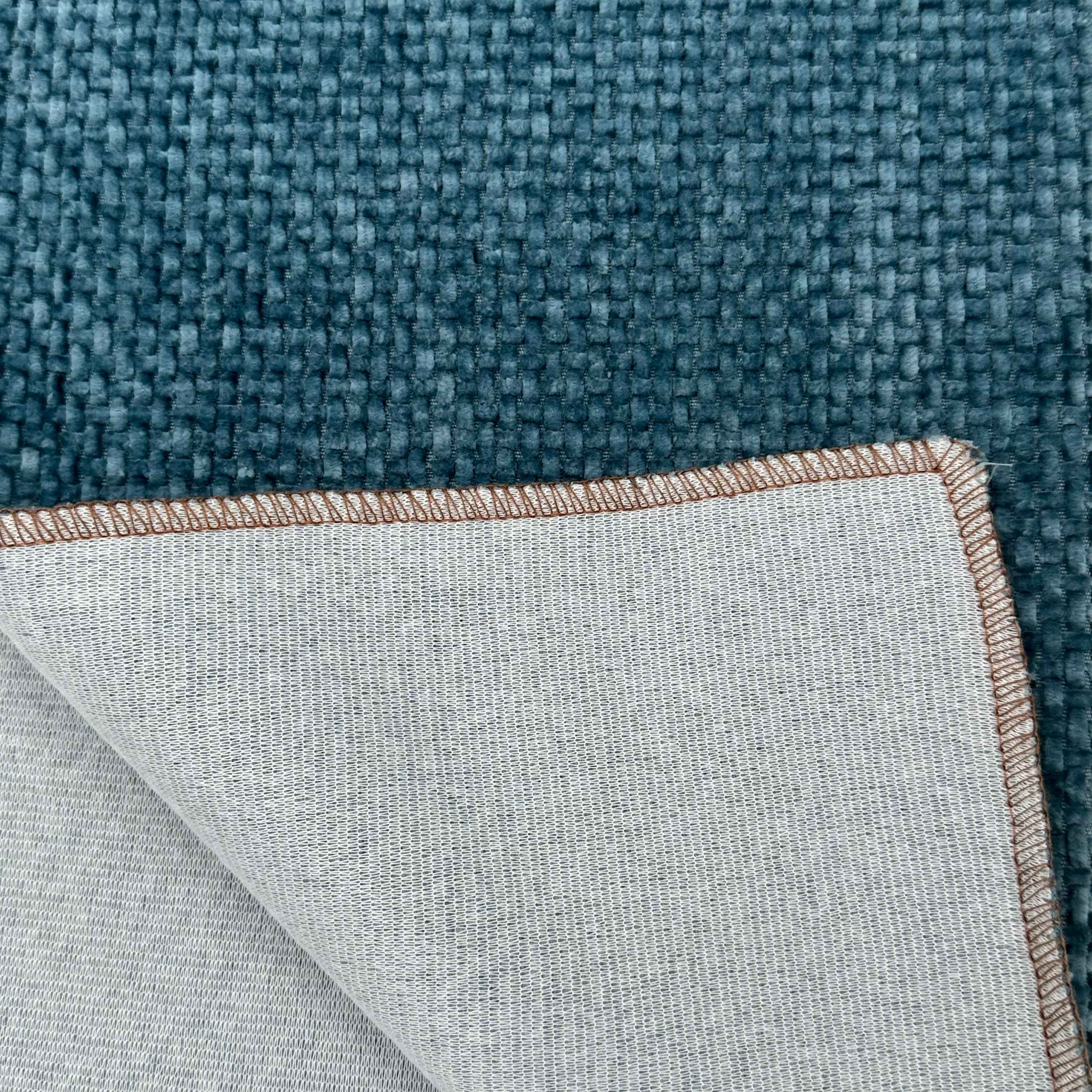 Wejoy New 350gsm 400gsm Geometric Design Solid Color Chenille Fabrics for Furniture Sofa