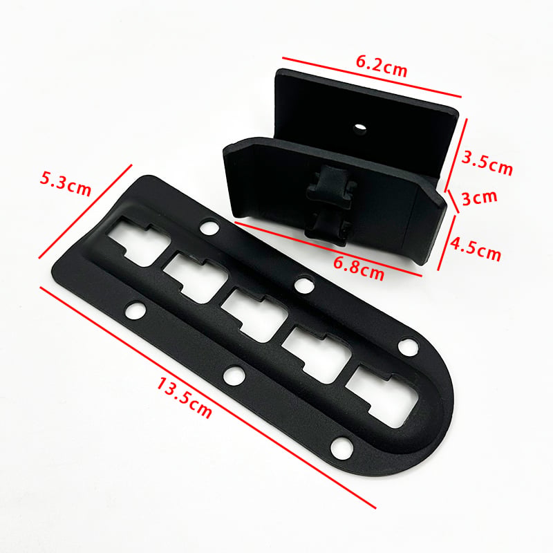 Wejoy Adjustable Thick Heavy-duty Hanging Bracket Connector Hinges for Bed Slat