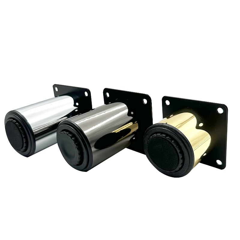 Wejoy Adjustable 5cm 8cm Mirror Chrome Black Golden Stainless Steel Cabinet Sofa Legs