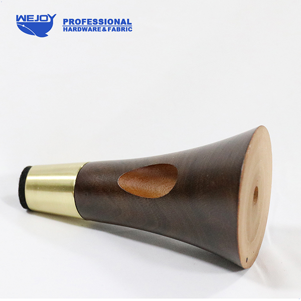 Wejoy High Quality Solid Patterned Wooden Legs Durable Daily Furniture Wooden Legs for Sofa
