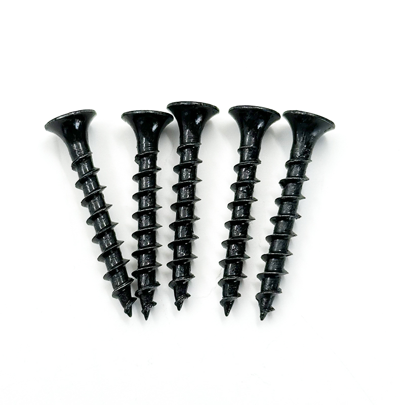 Đinh vít tự khoan Wejoy M8 x 32 mm màu đen, đầu chìm, ren nhanh dành cho gỗ, đầu lục giác chìm, làm từ thép carbon, phụ kiện cố định dùng trong lắp đặt đồ nội thất