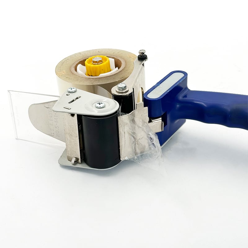 Wejoy Engros – Praktisk emballagemaskinhåndtag til tætning af kasser – Jernboks med gennemsigtig tapeklipper | Kontor- og fragttapeudskiller til heavy-duty-emballage | OEM-producent