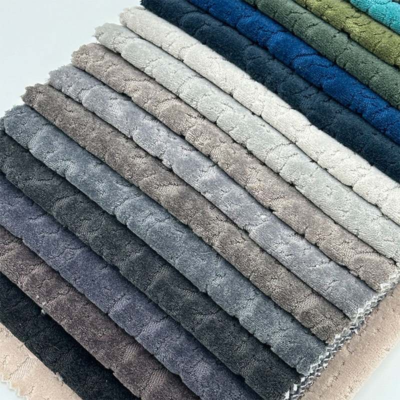 Wejoy Engros Polyester 480 gsm Chenille Sofa Stof til Møbel Sofa Stol