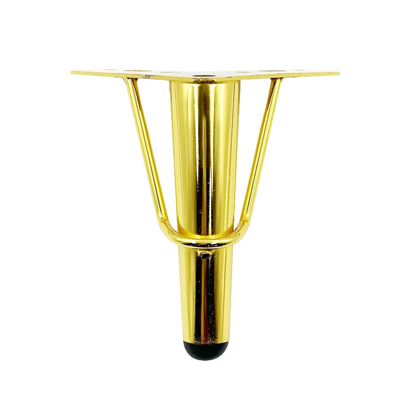 Wejoy Wholesale Modern 15cm Height Polish Metal Iron Support Legs for Sofa Cabinet