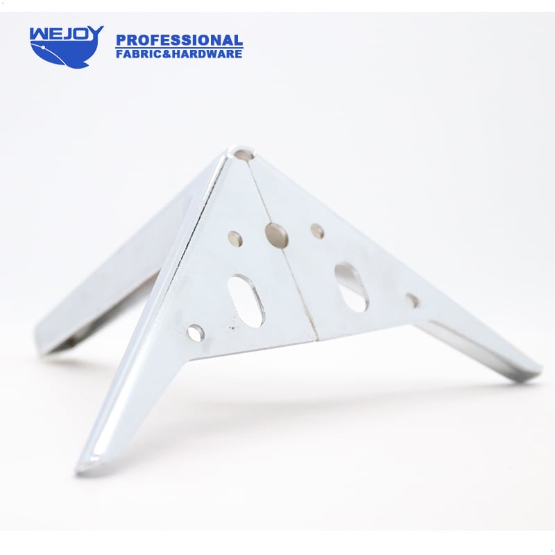 Wejoy Furniture Decorative Replacement Sofa Legs Metal Chrome Legs Iron Sofa Legs
