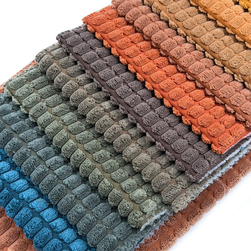Wejoy engros 100 % polyester corduroy-velvet-stof, sofa-stof til polstring, corduroy-polsterstof