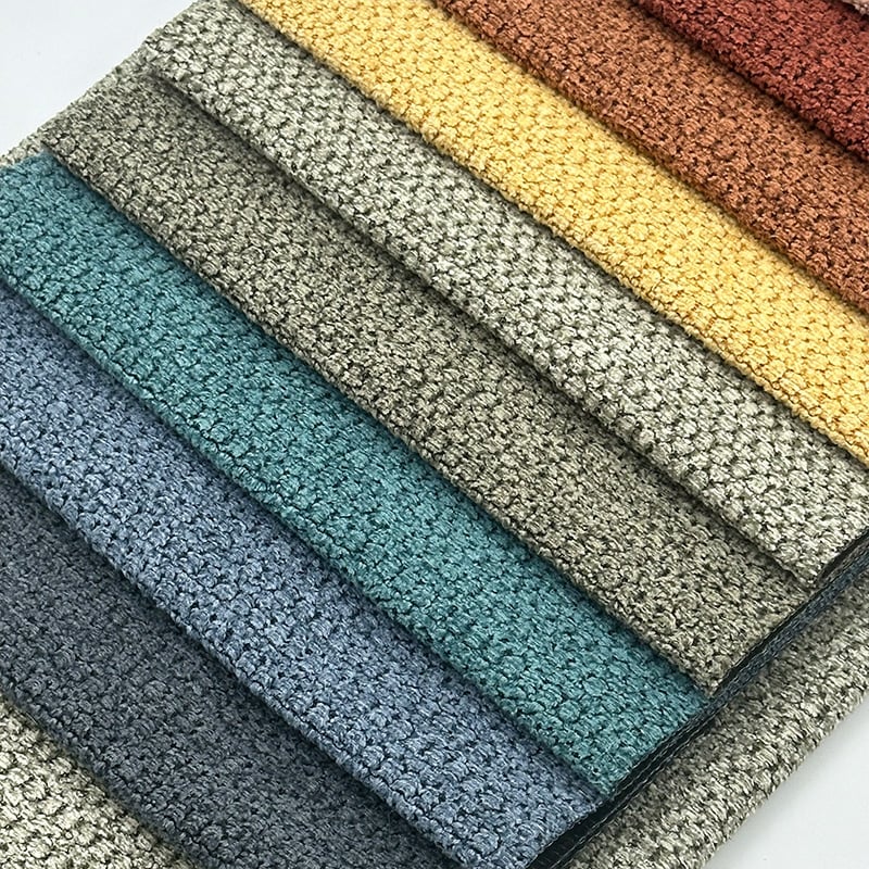 Wejoy Høj Kvalitet 340gsm Polyester Gratis Prøve Sofaduk til Polstring