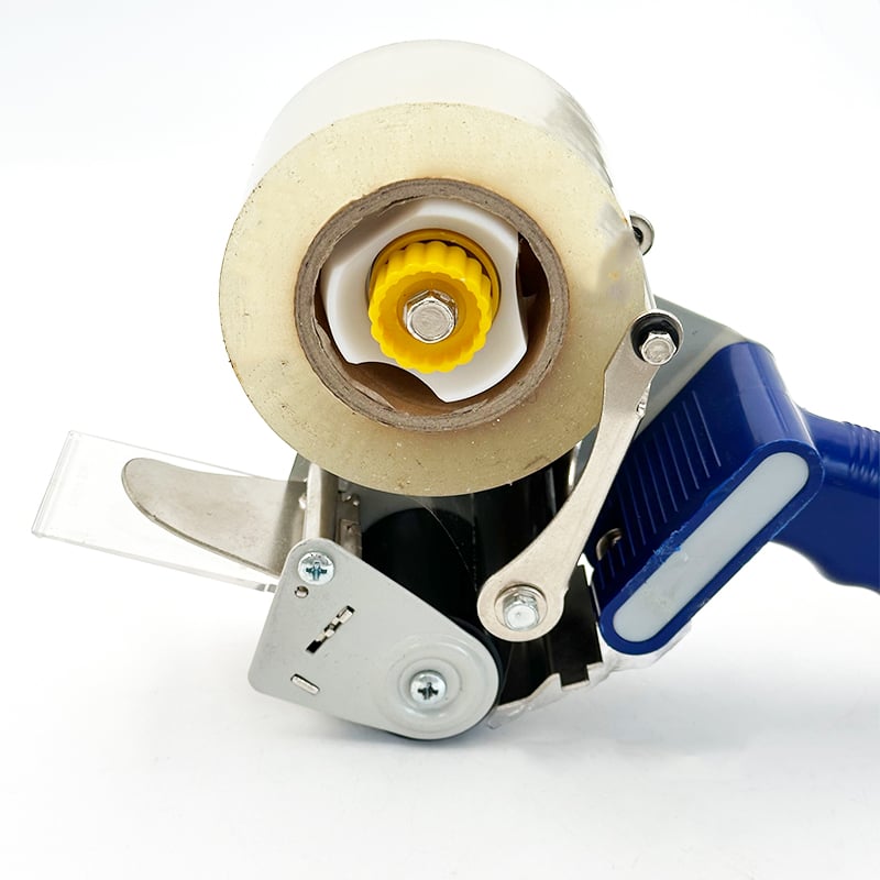 Wejoy Engros – Praktisk emballagemaskinhåndtag til tætning af kasser – Jernboks med gennemsigtig tapeklipper | Kontor- og fragttapeudskiller til heavy-duty-emballage | OEM-producent
