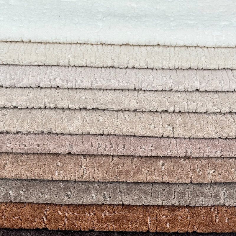 Wejoy Tilpassede Typer Mønster Strikket Jacquard Chenille Stof til Møbelbeklædning