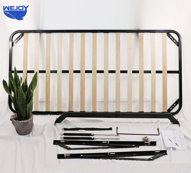 Wejoy Bedroom Furniture Set British Style OTTOMAN Single Bed Frame With Hydraulic Gas Lift