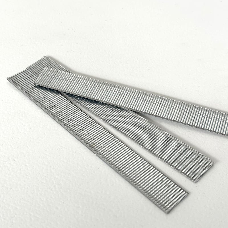 Clous à agrafe Wejoy série F F15 F20 F25 F30, clous droits pneumatiques galvanisés en fil d’acier pour meubles, menuiserie et cloueur de finition