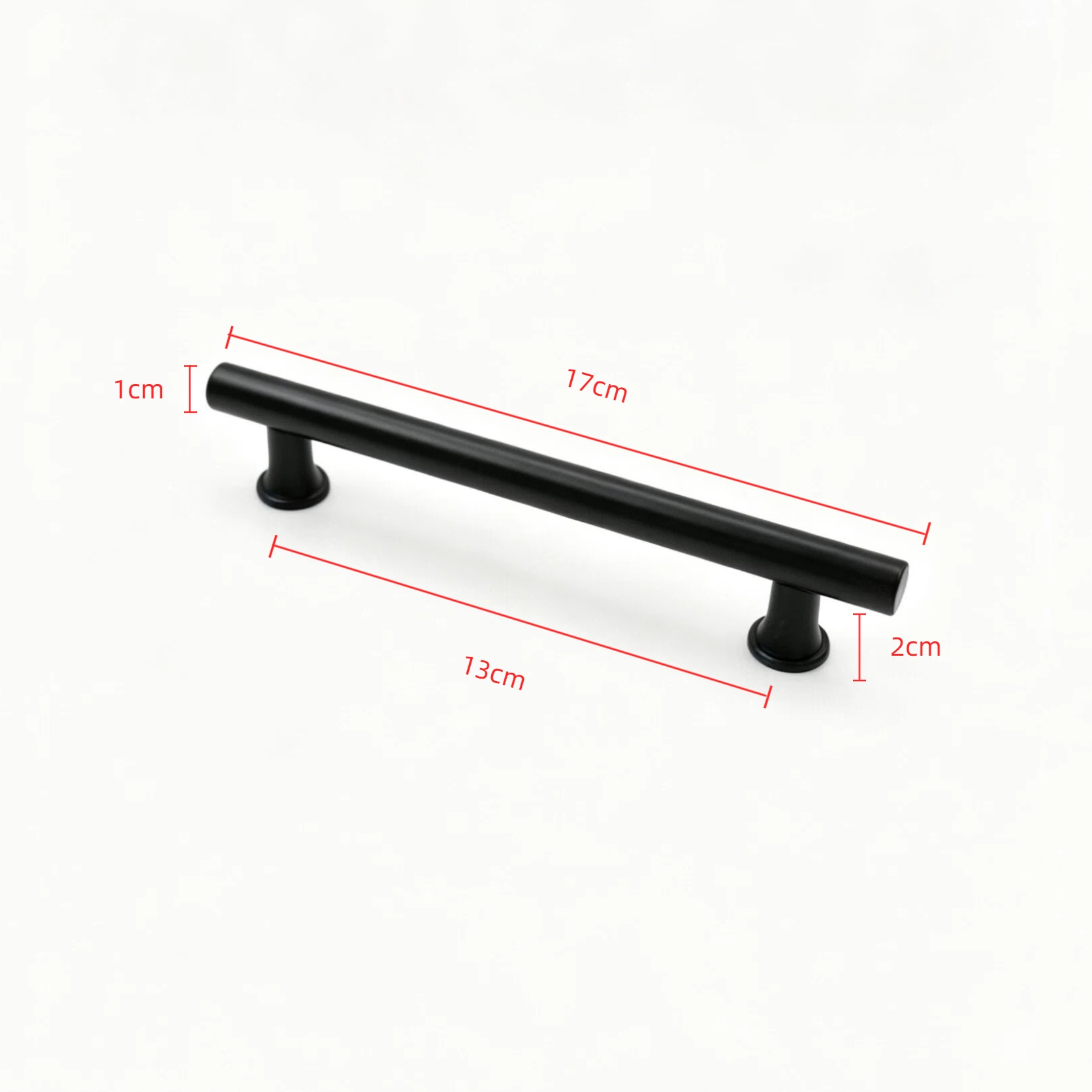 Maniglie per mobili Wejoy in acciaio inossidabile, lunghezza 17 cm, colore nero; ferramenta per mobili, tiranti per cassetti, maniglie per cucina, maniglie per armadi, tiranti per armadi, maniglie moderne per mobili, accessori per mobili, maniglie a barra lunga, maniglie per cassetti, tiranti per mobili, maniglie per comò, maniglie per armadi a muro