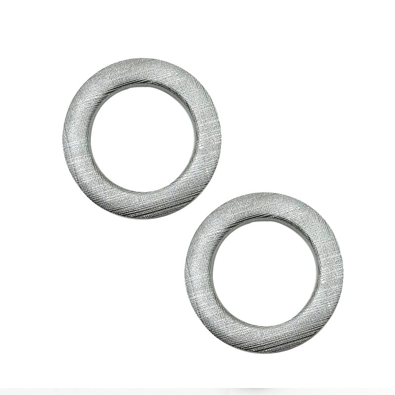 Wejoy 65 mm muoviset verhokengät, roomalaiset kengät verhovarteen, verhojen kiinnitystarvikkeet, ympyränmuotoinen silmukka DIY-ikkunakäsittelyyn