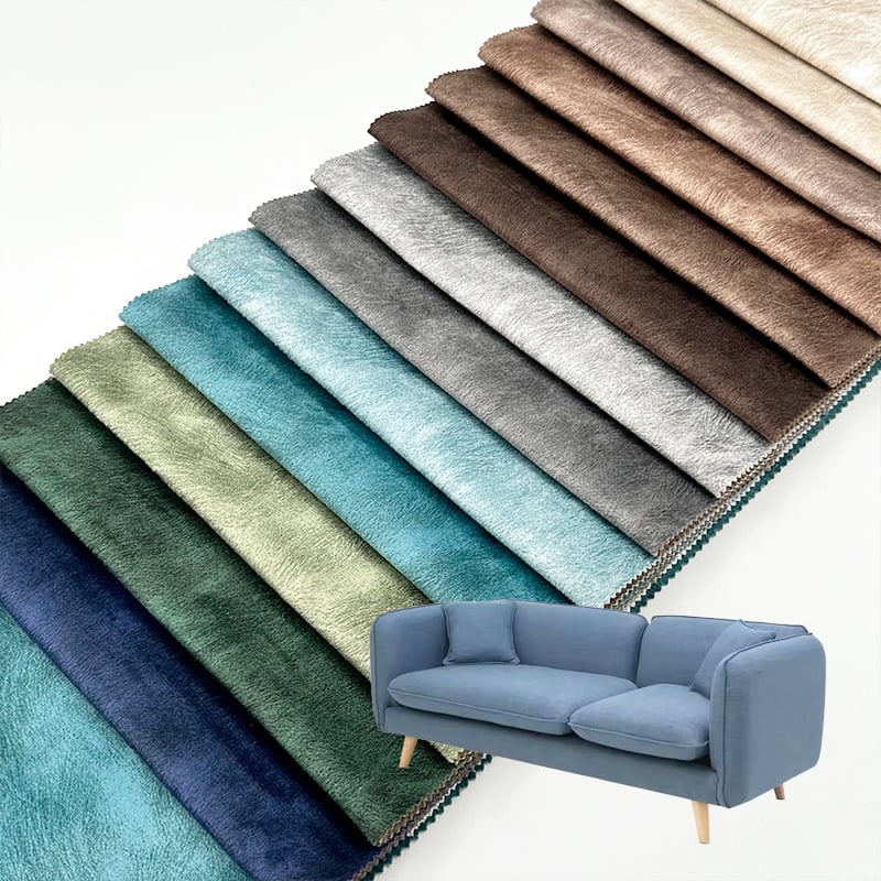 wejoy new arrival customized 285gsm check pattern chenille fabrics for upholstery covers-5