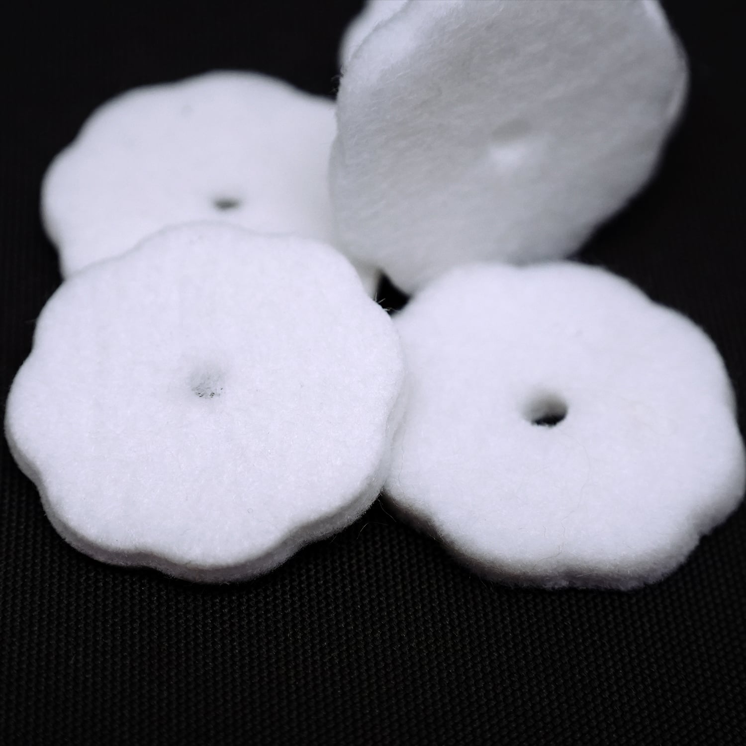 Wejoy Furniture Parts Bed Accessories 40mm White Felt Gasket Seal Pad for Mattress Fixation Self-Adhesive Floor Protector Hardware