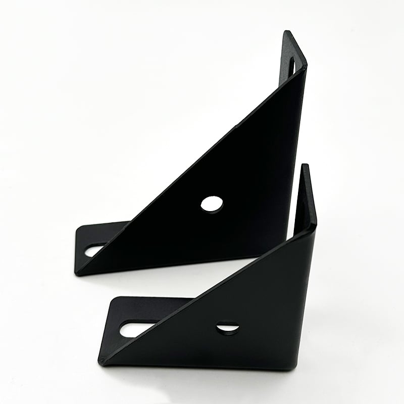 Wejoy Furniture Connection Right Angle Bracket Bed Hinges Heavy Duty Corner Brace Stainless Steel Joint Connector for Bedhead Fixation Cabinet Assembly Wood Furniture Flat Pack Hardware