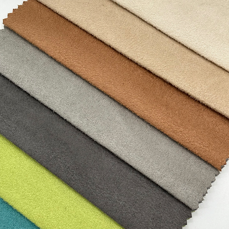 Wejoy Qualitätskunstleder aus 100 % Polyester, 220gsm, synthetisches Wildlederstoff