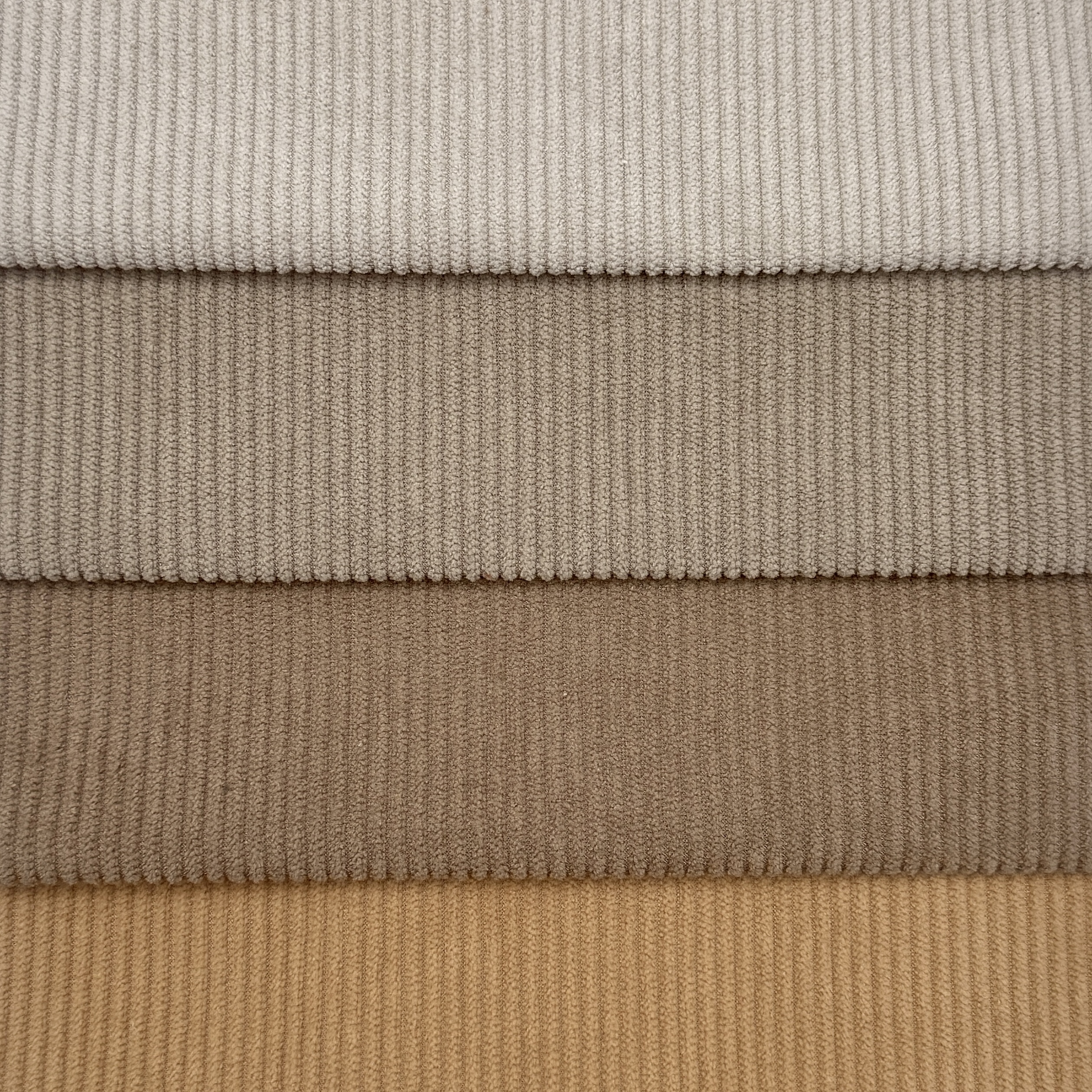Wejoy nyt design, strikket corduroy-stof, kæde-type, 100 % polyester, enfarvet farvet velvet-polsterstof til sofaer, corduroy-stof
