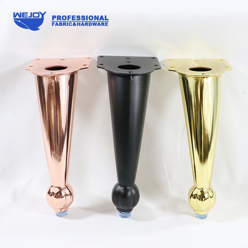 Wejoy Hardware Minimalist Sofa Feet Coffee Table Leg Trumpet Shape TV Cabinet Sofa Leg