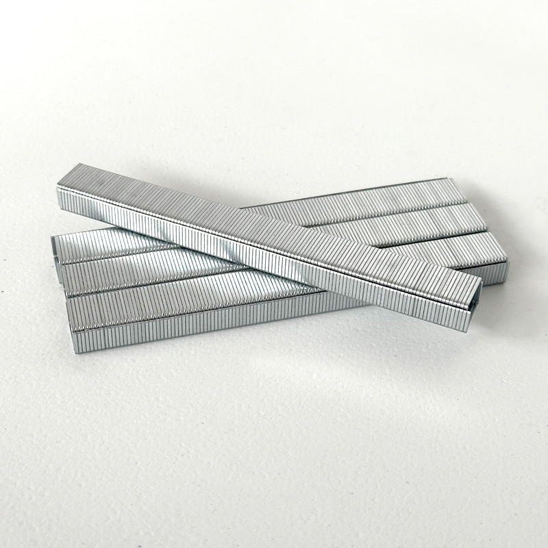 Wejoy 21 Gauge 8008 Staple 8mm Leg Length Upholstery Staples Fine Wire Crown Staple Pneumatic Staple for Sofa Furniture Wood Frame Manual Code Nail Hardware Fastener