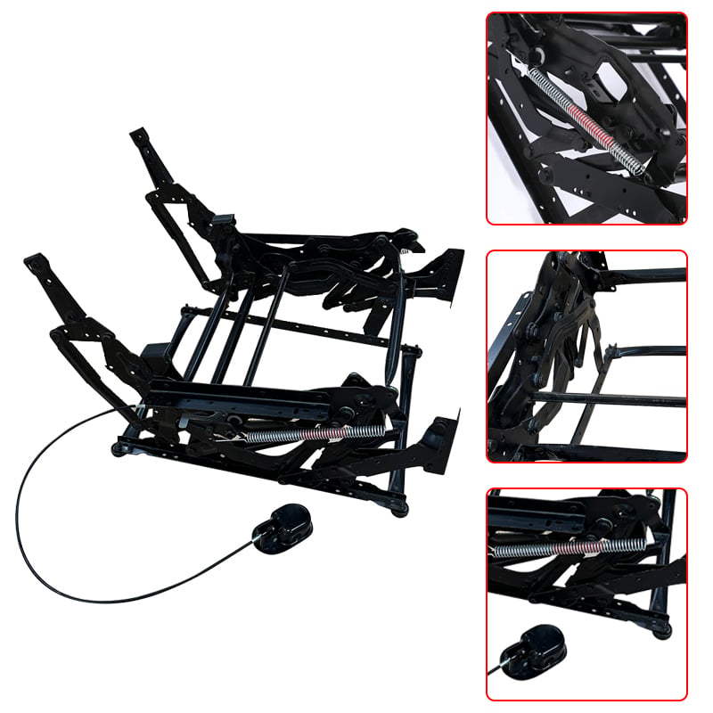 Wejoy Veelvoudige Funksie Enkelsetel Verlaagbare-sofa Meganisme, Luie-stoel Meganisme, Handbedryfde Verlaagbare-sofa Stoel Hardeware, Swaarlas Metaalverlaagbare Raam