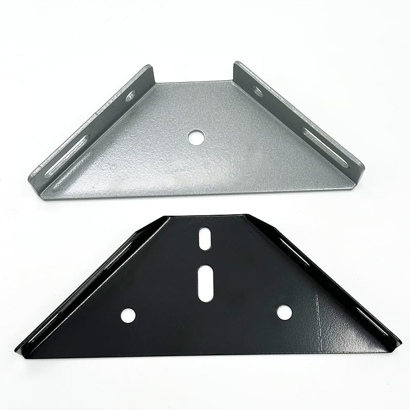 Accesoriu cadru pat Wejoy ron în unghi drept, în formă de triunghi, cu colț fix grosit, cod mobilier, prevenire a ruginii, suport de colț robust