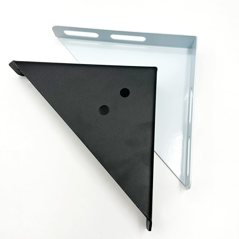Wejoy Wholesale Triangle Iron Bed Frame Connector Corner Bracket Steel Corner Heavy Duty Furniture Hardware Rust Proof Support Brace