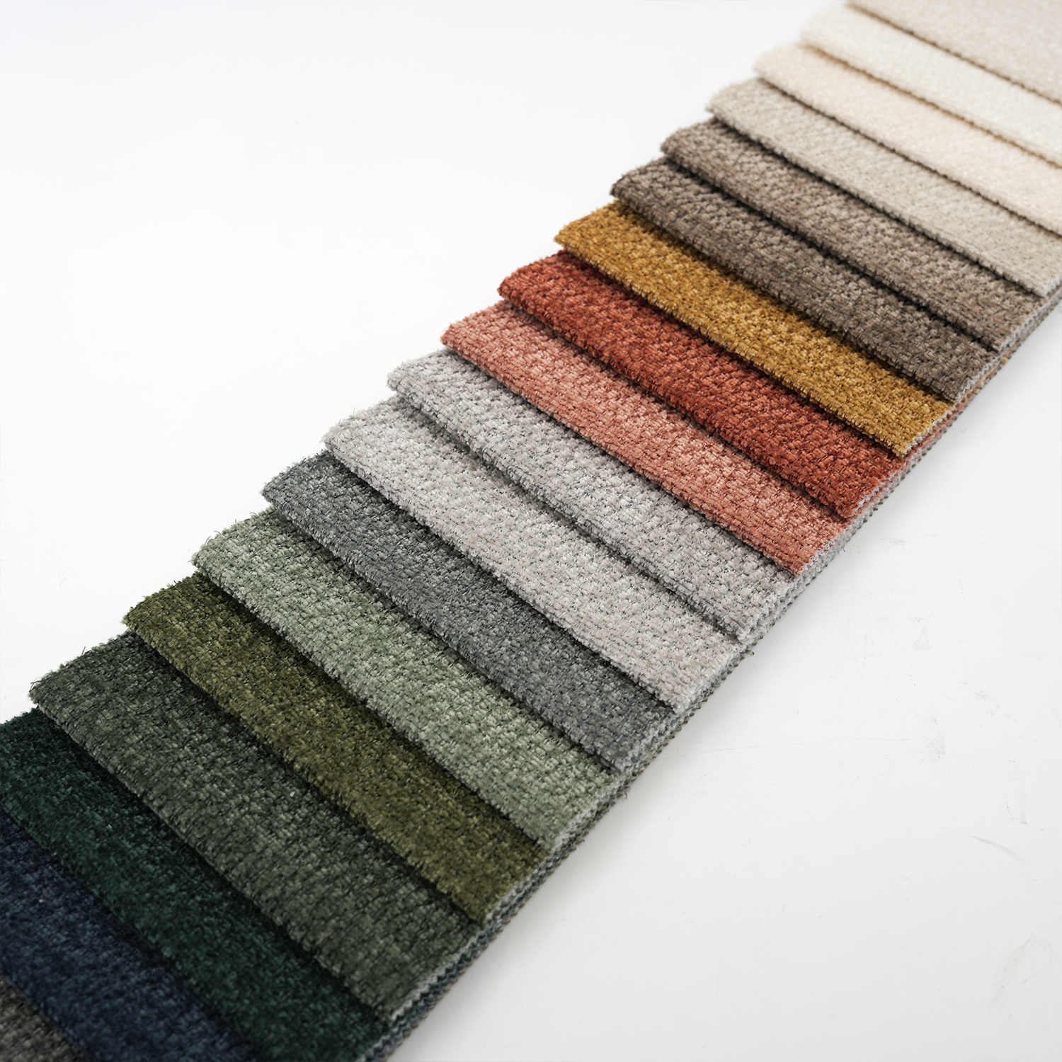 Wejoy 280gsm Embossed Chenille Upholstery Fabric for Sofa Furniture | Polyester Warp Woven Water-Resistant Sofa Fabric 147cm | Custom Wholesale OEM