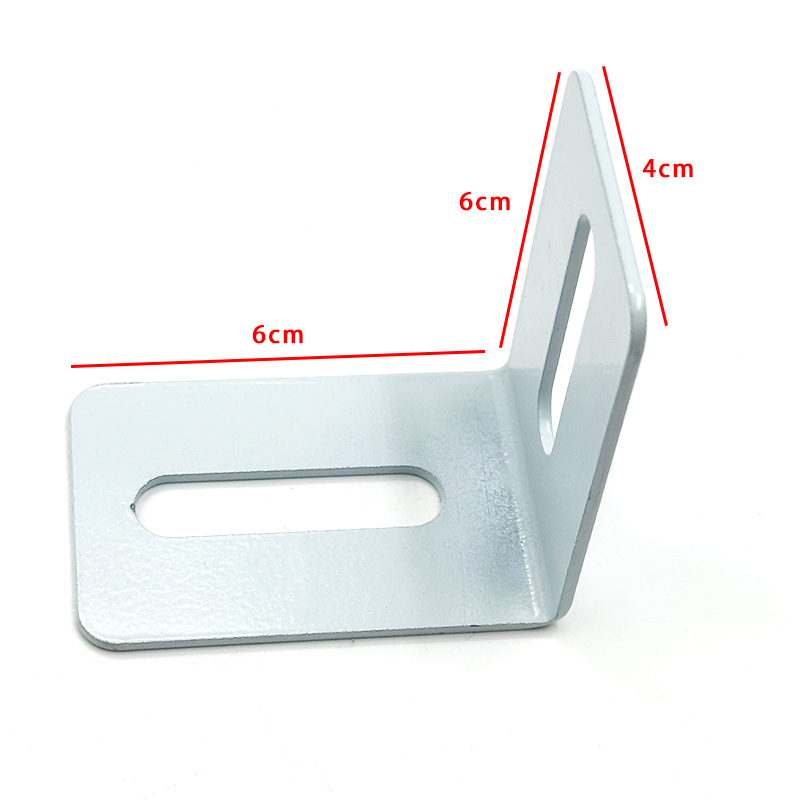 Wejoy Furniture Hardware Metal Iron Electroplating Two Hole Bracket for Bed Support Connection Heavy Duty Bracket