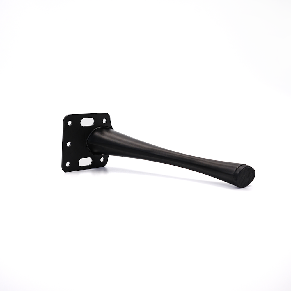 Wejoy Black Metal Sofa Legs 195mm Height Furniture Replacement Legs Modern TV Cabinet Stand Support Heavy Duty Furniture Hardware Parts