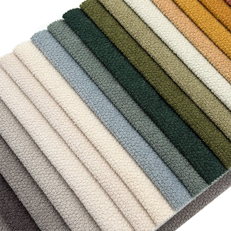 Wejoy 2026 New Arrival 400g Brushed Velvet Fabric 100% Polyester Heavy Duty Upholstery Fabric for Sofa Furniture Couch