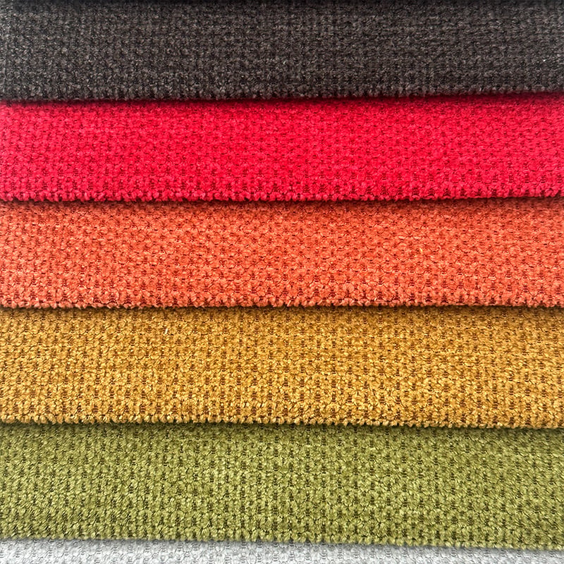 Wejoy New Design 340gsm Imitation Hemp Polyester Linen Fabric for Furniture Sofa Cover
