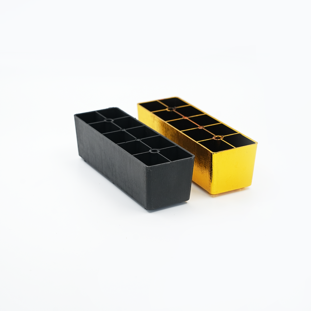 Wejoy ABS-plastiek meubelpote met rooster-versterkte struktuur, maklik om te installeer, stewige bankvoete, vervangingsmeubeluitrusting, groothandel