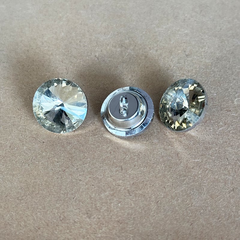 Wejoy Fabbrica Accessori per Mobili Pulsante Cristallo da 18 mm per Imbottiture di Mobili