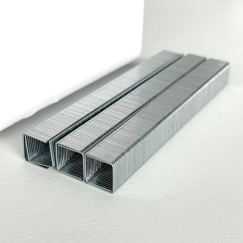 Wejoy  8012 Staple 12mm Leg Length Upholstery Staples Fine Wire Crown Staple Pneumatic Staple for Sofa Furniture Wood Frame Hardware Fastener U Shaped Nail Door Nail