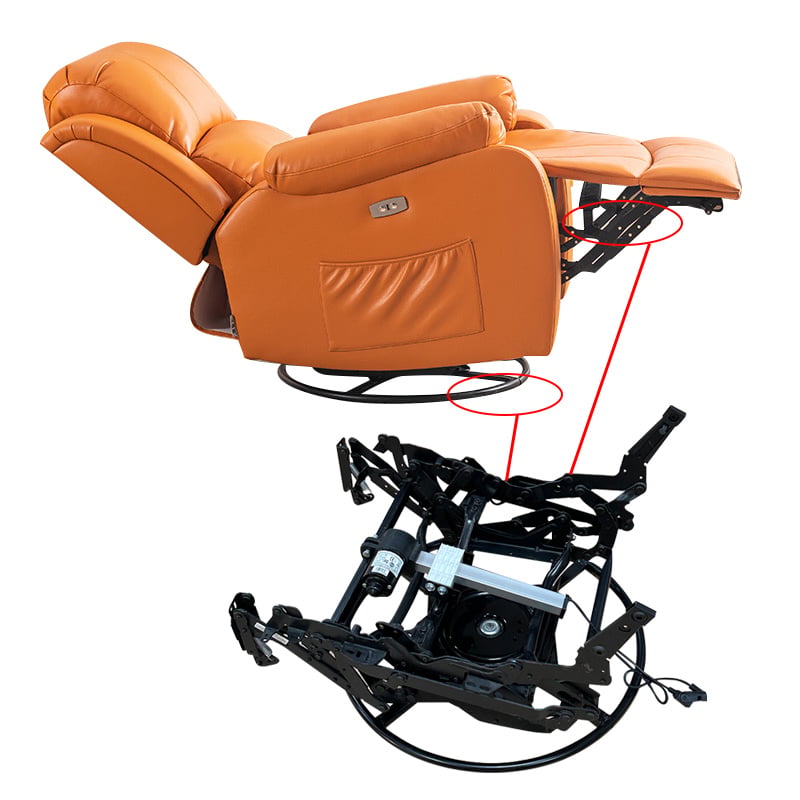 Wejoy Elektriese Verlaagbare-sofa Meganisme, Handbedryfde Metaalverlaagbare Meganisme, Voubare Sofa-bedraam, Verlaagbare-sofa Stoelbed, Swaarlas Hardeware met Motor
