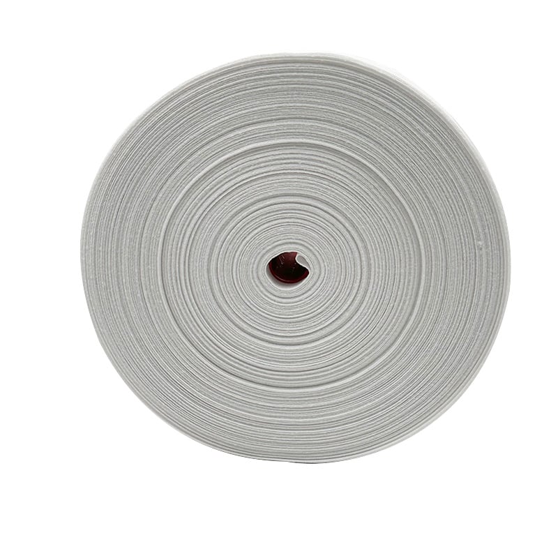 Wejoy Gardinenkopfband, 8 cm breit, weiß, aus gewebtem Polyester für gefaltete Vorhänge, Zubehör für die Vorstoffsproduktion, Großhandel