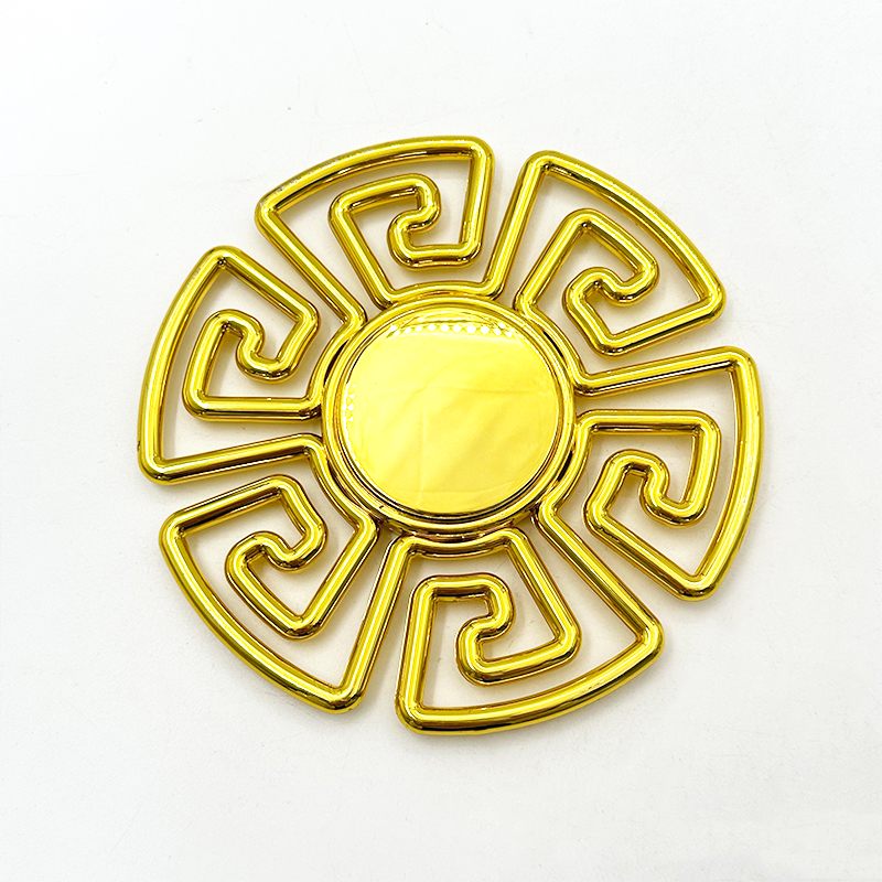 Wejoy Wholesale Gold Chrome Color Plastic Sofa Accessories for Furniture Upholstery