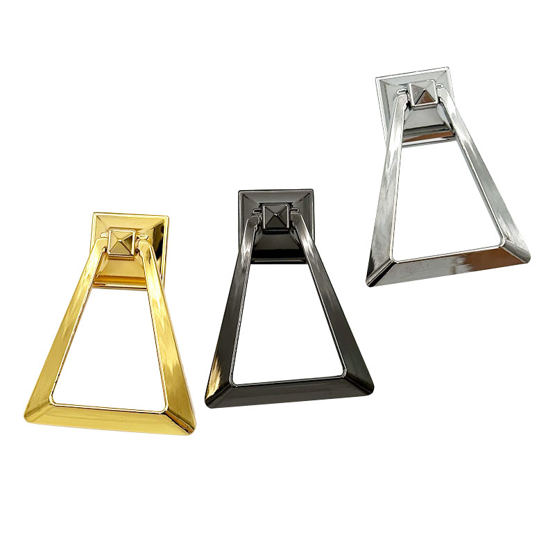Wejoy trapezformede skabshåndtag, geometriske skuffehåndtag, bulk-møbelhardware til køkken