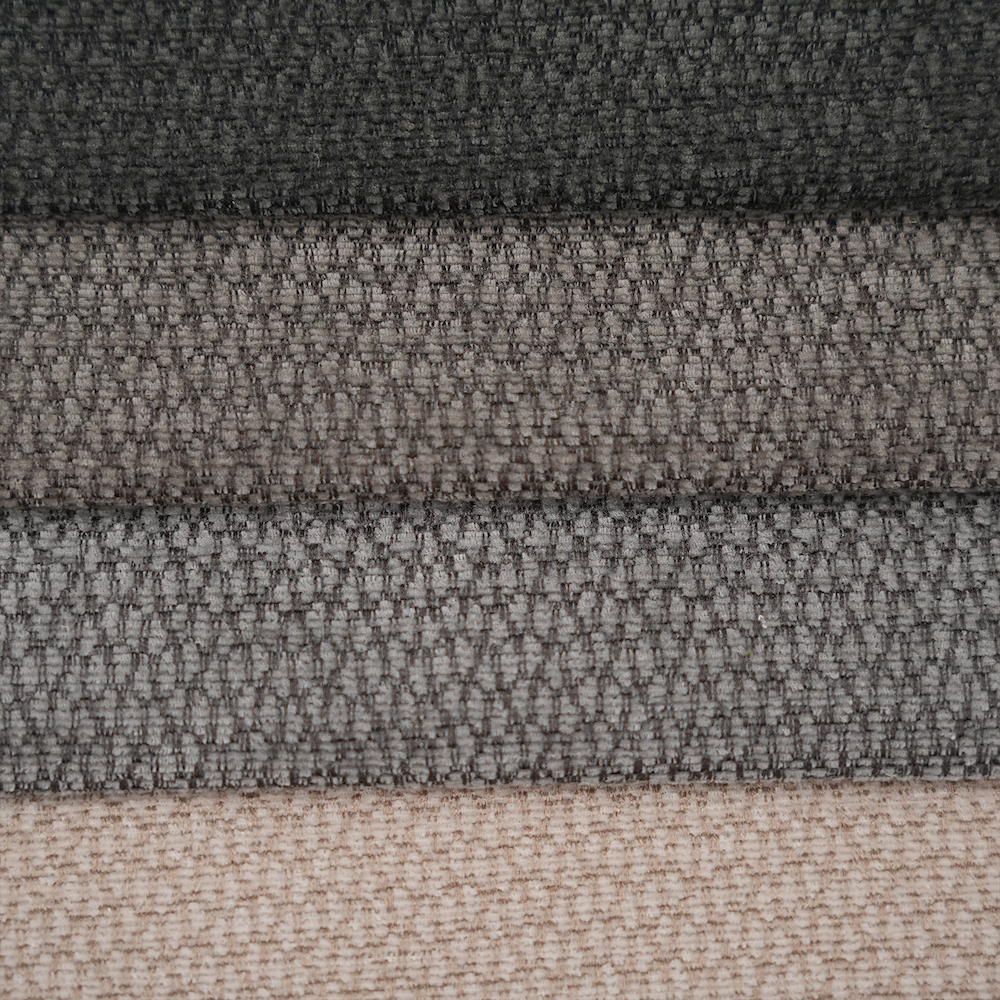 Tá Wejoy 240gsm, 100% poliastar chenille le haghaidh cinniúna sofa | Tá an t-ábhar seo breathnaitheach, ina dhiaidh sin tá sé ina ábhar iomláin agus tá sé díodáilte, le cúlra báinbhéite 142cm | Díol i mbulk, OEM