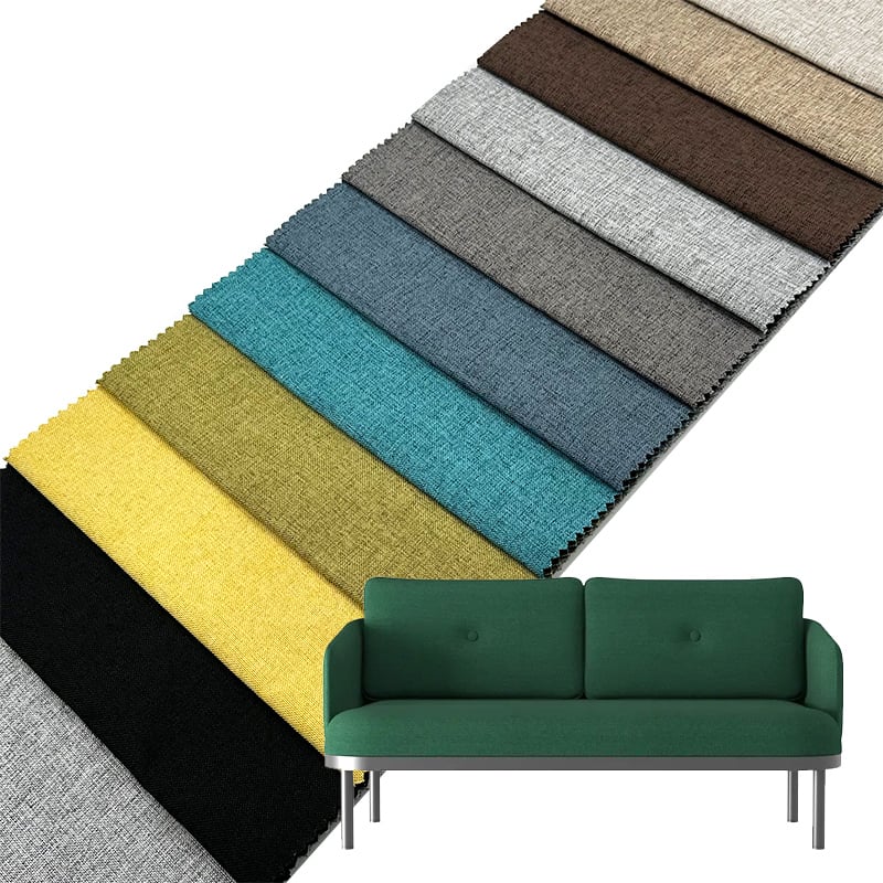 Tessuto in lino di poliestere al 100%, leggero da 240 g/m² Wejoy per arredamento tessile domestico decorativo