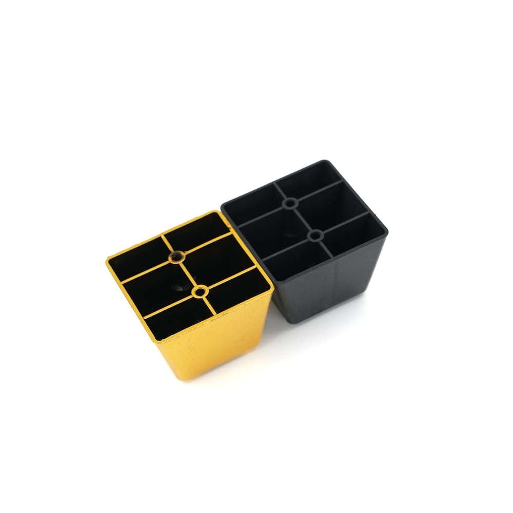 Wejoy ABS-plastieksofa bene met ’n hoogte van 6 cm, roosterversterkingsstruktuur, vervangingsbene vir meubels, stewige meubelvoete, hardeware, groothandel