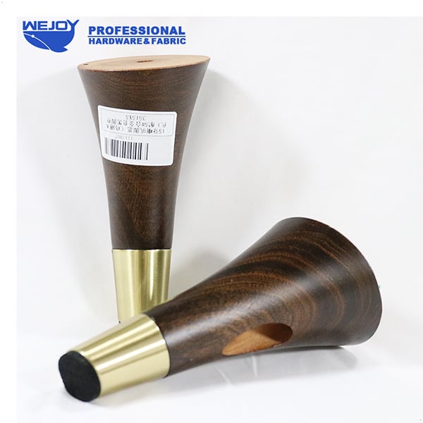 Wejoy High Quality Solid Patterned Wooden Legs Durable Daily Furniture Wooden Legs for Sofa