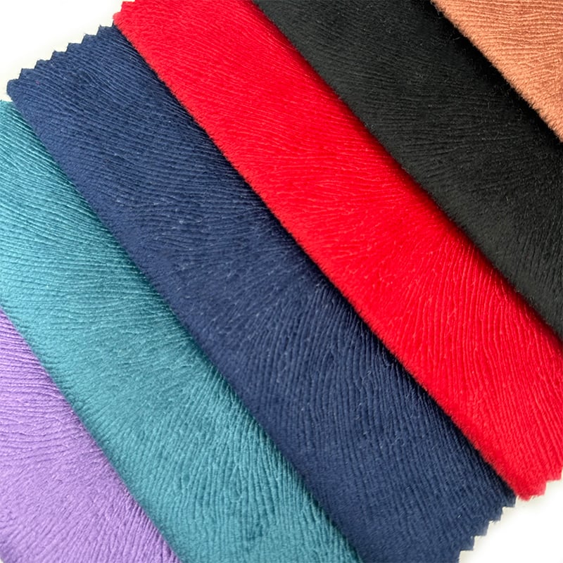 Wejoy 200 g/m² polyester burnout-printet velvet præget stof til møbelopphængning, sofa, gardin, pudehylde, hjemmedekoration, dekorativt mønstret, blødt pludset, slidstærkt pr. meter
