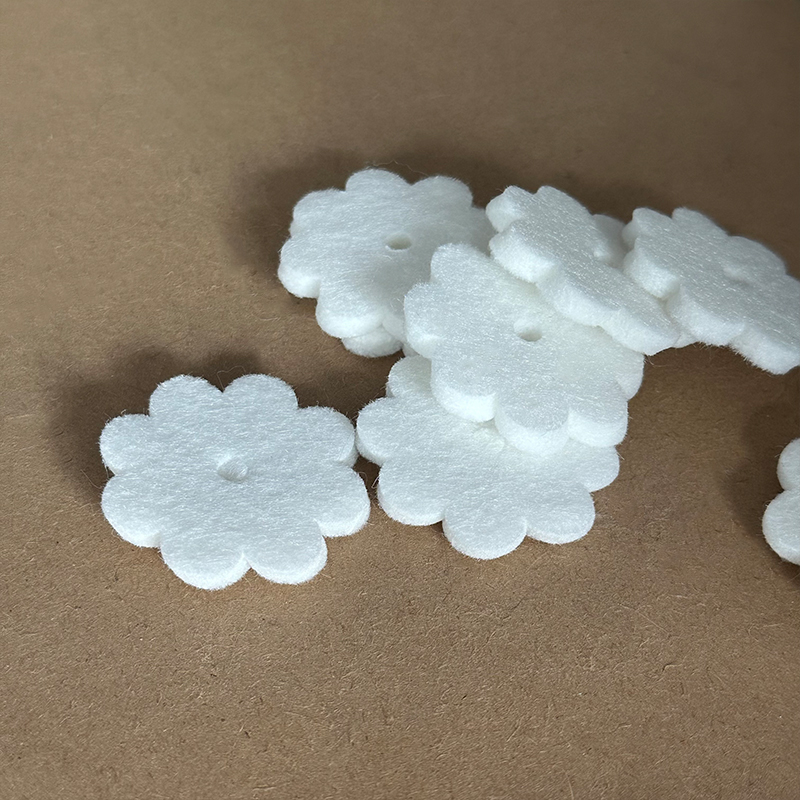 Wejoy 40mm White Felt Pad Sound Insulating Pad for Mattress Furniture Feet Scratch Prevention Floor Protector OEM Manufacturer